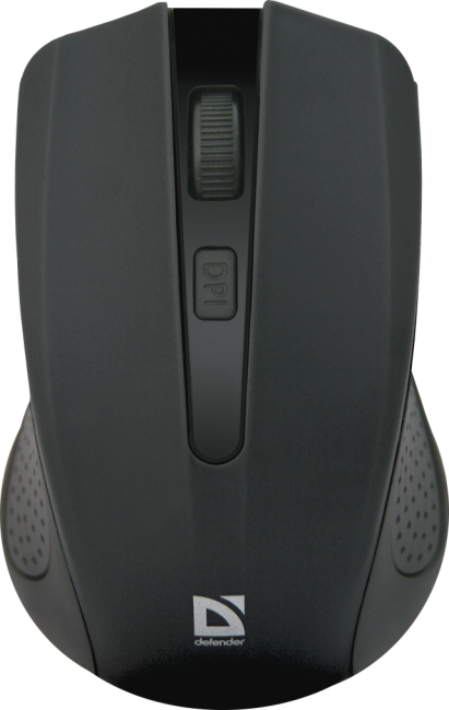 Defender Беспроводная оптическая мышь Accura MM-935 черный,4 кнопки,800-1600 dpi Defender Accura MM-935 черный