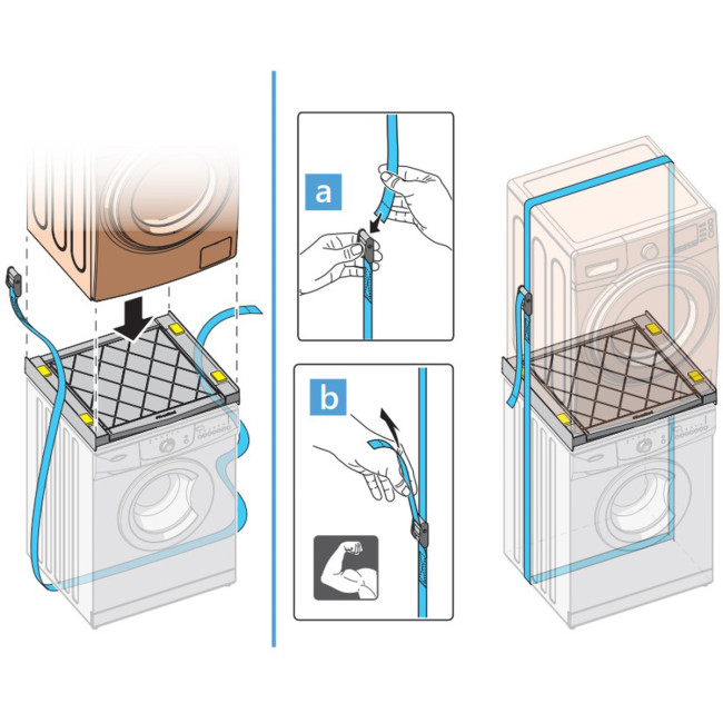 Соединительный элемент для стиральной и сушильной машины KORTING Korting DSK 450