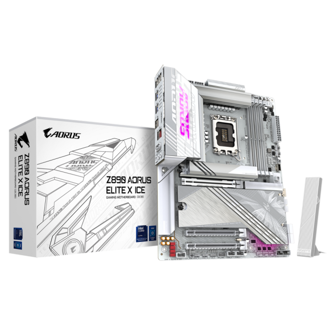Материнская плата GIGABYTE Z890 AORUS ELITE X ICE