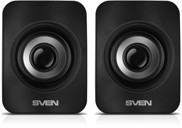SVEN 130, чёрный, USB, акустическая система 2.0,  мощность 2x3 Вт(RMS) Sven 130