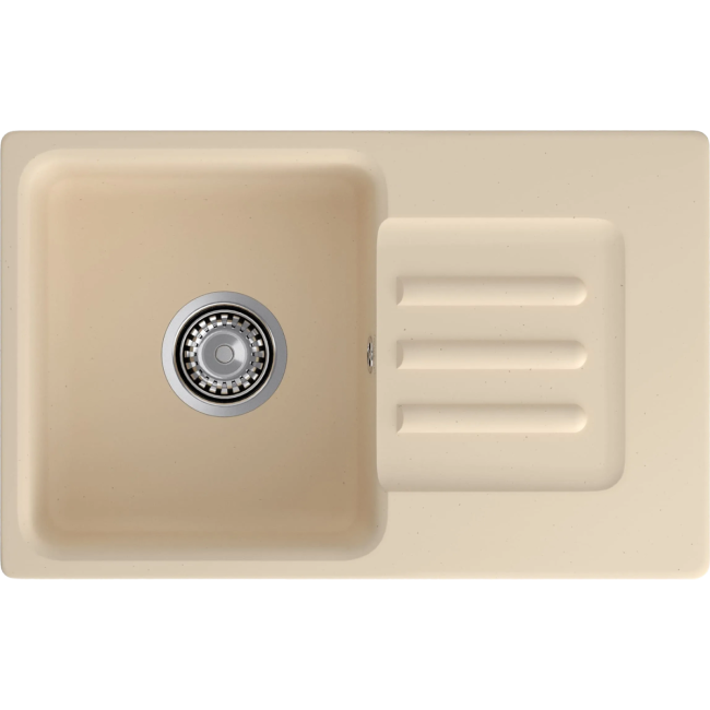 Кухонная мойка GRANFEST GranFest SMART 680 L beige