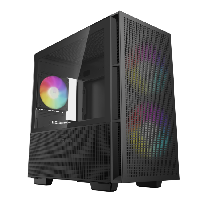 Корпус ПК без блока питания Deepcool Case CH360 Digital Black