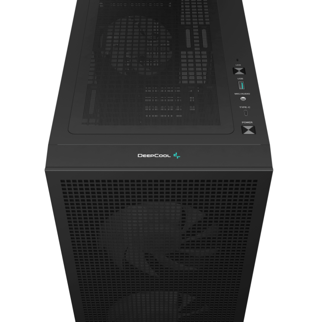 Корпус ПК без блока питания Deepcool Case CH360 Digital Black