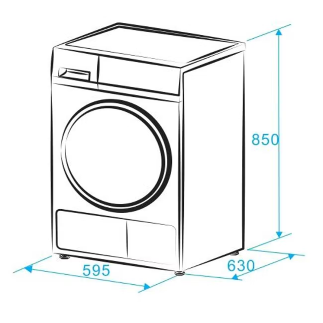 Сушильная машина MONSHER MONSHER MDM 631 Blanc Сушильная машина MONSHER MONSHER MDM 631 Blanc