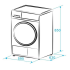 Сушильная машина MONSHER MONSHER MDM 631 Blanc Сушильная машина MONSHER MONSHER MDM 631 Blanc