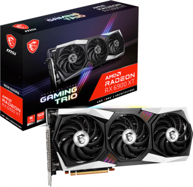 Видеокарта MSI Radeon RX 6900 XT GAMING Z TRIO 16G