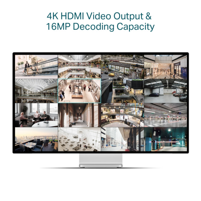 Сетевой видеорегистратор TP-Link VIGI NVR2016H-16P Сетевой видеорегистратор TP-Link VIGI NVR2016H-16P