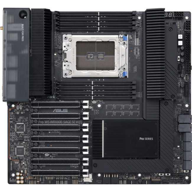 Материнская плата ASUS PRO WS WRX80E-SAGE SE WIFI (90MB1590-M0EAY0) Материнская плата ASUS PRO WS WRX80E-SAGE SE WIFI (90MB1590-M0EAY0)