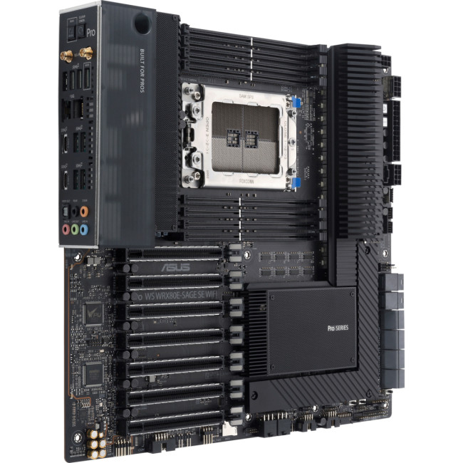 Материнская плата ASUS PRO WS WRX80E-SAGE SE WIFI (90MB1590-M0EAY0) Материнская плата ASUS PRO WS WRX80E-SAGE SE WIFI (90MB1590-M0EAY0)