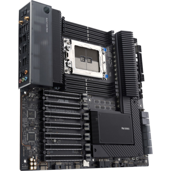 Материнская плата ASUS PRO WS WRX80E-SAGE SE WIFI (90MB1590-M0EAY0) Материнская плата ASUS PRO WS WRX80E-SAGE SE WIFI (90MB1590-M0EAY0)