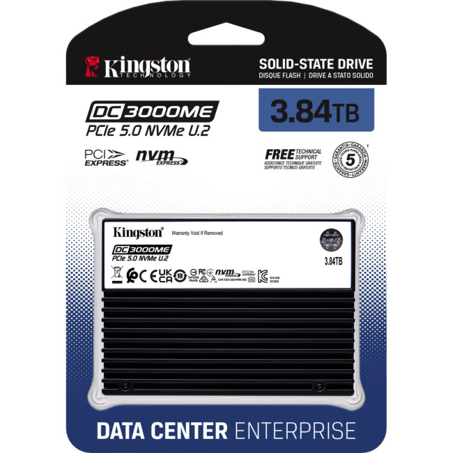 Твердотельный накопитель Kingston DC3000ME 3840GB (SEDC3000ME/3T8) Твердотельный накопитель Kingston DC3000ME 3840GB (SEDC3000ME/3T8)