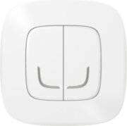 VLN-a БЕЛ Выкл 2к б/п Умный беспроводной выключатель Legrand серия Valena Allure with NETATMO, Цвет Белый. Выключатель 2-клавишный, Управление со смартфона, Zigbee 2,4 ГГц. Рамка в комплекте.