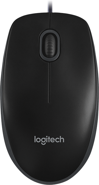Мышь Logitech Optical Mouse B100