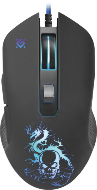 Defender Проводная игровая мышь Sky Dragon GM-090L оптика,6кнопок,800-3200dpi Defender Sky Dragon GM-090L