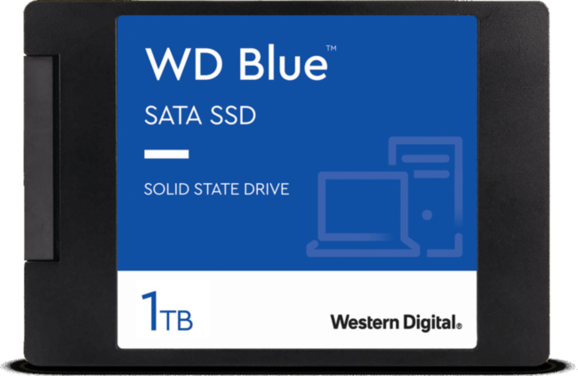 Твердотельный накопитель WD Blue WDS100T2B0A