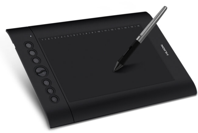 Графический планшет Huion Inspiroy H610PRO V2 Графический планшет Huion Inspiroy H610PRO V2
