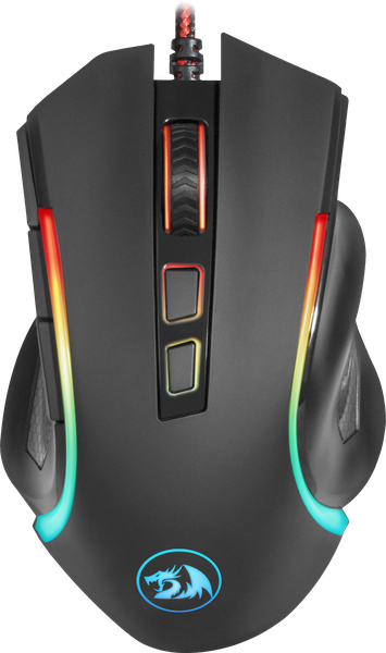 Redragon Проводная игровая мышь Griffin оптика,RGB,7200dpi Redragon Griffin
