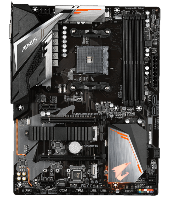 Материнская плата Gigabyte B450 AORUS Elite V2 (rev. 1.0)