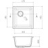 Кухонная мойка RIVELATO Rivelato BERKANA BK-35 grigio metallizzato