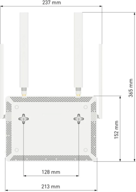 Маршрутизатор Keenetic Keenetic Hero 4G+ (KN-2311)