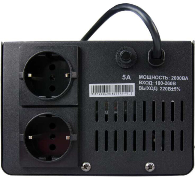 Стабилизатор  VOLTRON - 2000  ЭНЕРГИЯ Voltron (5%) Стабилизатор Энергия VOLTRON 2000 Стабилизатор  VOLTRON - 2000  ЭНЕРГИЯ Voltron (5%) Стабилизатор Энергия VOLTRON 2000