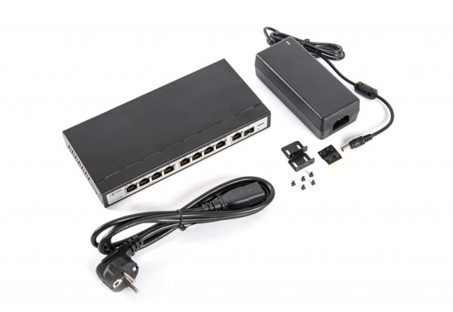 2033 SKAT PoE-8E-1G-1S коммутатор PoE Plus, мощность 120Вт, порты: 8-Ethernet, 1-Uplink, 1-SFP Бастион SKAT PoE-8E-1G-1S 2033 SKAT PoE-8E-1G-1S коммутатор PoE Plus, мощность 120Вт, порты: 8-Ethernet, 1-Uplink, 1-SFP Бастион SKAT PoE-8E-1G-1S