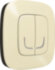 VLN-a СЛК Выкл 2к б/п Умный беспроводной выключатель Legrand серия Valena Allure with NETATMO, Цвет Слоновая кость. Выключатель 2-клавишный, Управление со смартфона, Zigbee 2,4 ГГц. Рамка в комплекте.