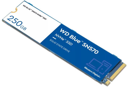 Твердотельный накопитель WD Blue SN570 WDS250G3B0C