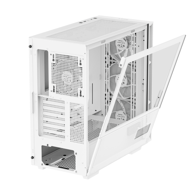 Корпус ПК без блока питания Deepcool Case CH560 ARGB Digital White