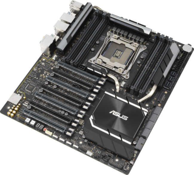 Материнская плата Серверная материнская плата ASUS PRO WS X299 SAGE II (90SW00U0-M0EAY0) Материнская плата Серверная материнская плата ASUS PRO WS X299 SAGE II (90SW00U0-M0EAY0)