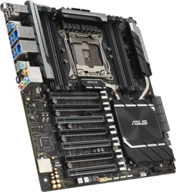 Материнская плата Серверная материнская плата ASUS PRO WS X299 SAGE II (90SW00U0-M0EAY0) Материнская плата Серверная материнская плата ASUS PRO WS X299 SAGE II (90SW00U0-M0EAY0)