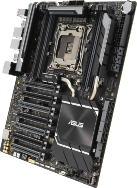 Материнская плата Серверная материнская плата ASUS PRO WS X299 SAGE II (90SW00U0-M0EAY0) Материнская плата Серверная материнская плата ASUS PRO WS X299 SAGE II (90SW00U0-M0EAY0)