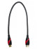 Кабель HDMI 19M/M ver. 2.0 black red, 0.5m VCOM <CG525-R-0.5> VCOM HDMI (m) - HDMI (m) 0.5м