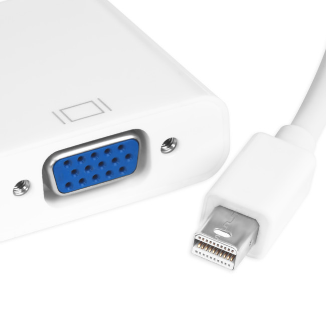 Greenconnect Адаптер-переходник Apple mini DisplayPort 20M > VGA 15F, GCR-MDP2VGA Greenconnect Apple mini DisplayPort 20M > VGA 15F