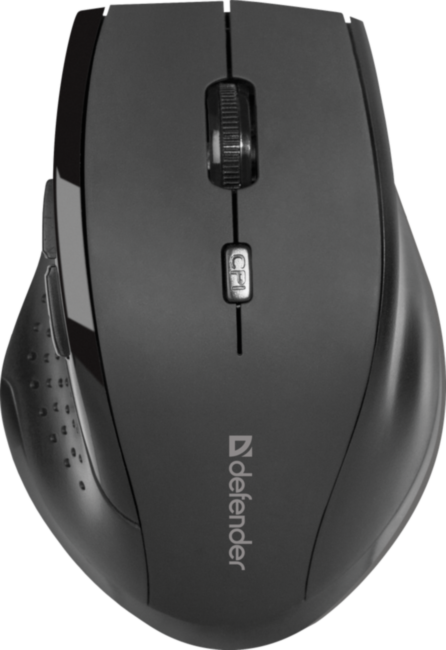 Defender Беспроводная оптическая мышь Accura MM-365 черный,6 кнопок, 800-1600 dpi Defender Accura MM-365 черный