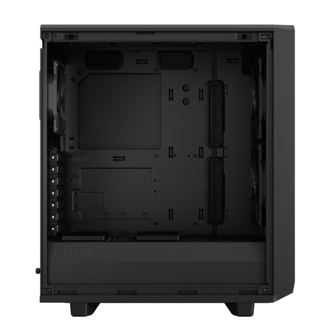 Корпус ПК без блока питания Fractal Design Case Meshify 2 Compact Black, Dark Tempered Glass Корпус ПК без блока питания Fractal Design Case Meshify 2 Compact Black, Dark Tempered Glass