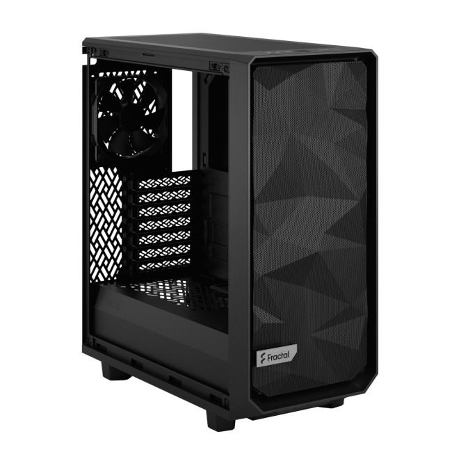 Корпус ПК без блока питания Fractal Design Case Meshify 2 Compact Black, Dark Tempered Glass Корпус ПК без блока питания Fractal Design Case Meshify 2 Compact Black, Dark Tempered Glass