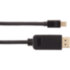 Кабель-переходник Mini DisplayPort M -> Display Port M  4K*60 Hz 1,8м VCOM <CG682-1.8M> Кабель-переходник VCOM Mini DisplayPort M/DisplayPort M (CG682-1.8M)