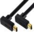 GCR Кабель 3.0m HDMI 2.0, M верхний угол /M верхний угол, черный, HDR 4:2:2, Ultra HD, 4K 60 fps 60Hz/5K*30Hz, 3D, AUDIO, 18.0 Гбит/с, 28/28 AWG, GCR-52311 Greenconnect HDMI 2.0 - HDMI 2.0 3м