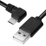 GCR Кабель 0.15m MicroUSB угловой/угловой, черный, 28/28 AWG, GCR-AUA8AMCB6-BB2S-0.15m Greenconnect GCR-AUA8AMCB6-BB2S-0.15m GCR Кабель 0.15m MicroUSB угловой/угловой, черный, 28/28 AWG, GCR-AUA8AMCB6-BB2S-0.15m Greenconnect GCR-AUA8AMCB6-BB2S-0.15m