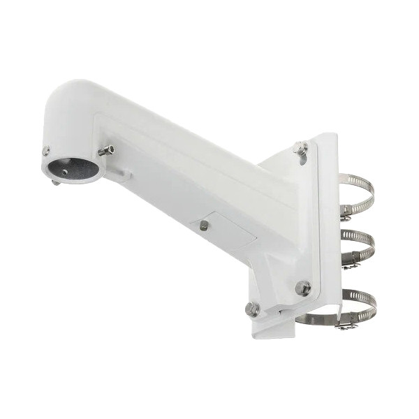 Крепление на столб, белый, для скоростных поворотных купольных камер, алюминий, 117x194x451.3 мм Hikvision DS-1602ZJ-pole Крепление на столб, белый, для скоростных поворотных купольных камер, алюминий, 117x194x451.3 мм Hikvision DS-1602ZJ-pole