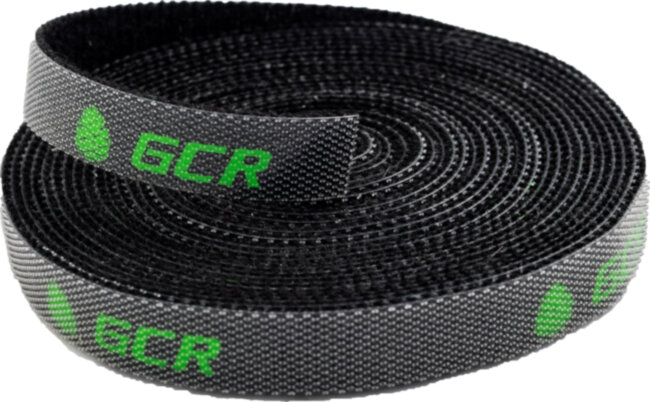 Лента липучка GCR, для стяжки, 5м, черная, GCR-51681 Лента липучка Greenconnect 5м