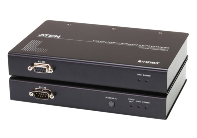 ATEN, USB, DisplayPort, КВМ-удлинитель с поддержкой HDBaseT™ 2.0 (4K@100 м)/ATEN ATEN CE920