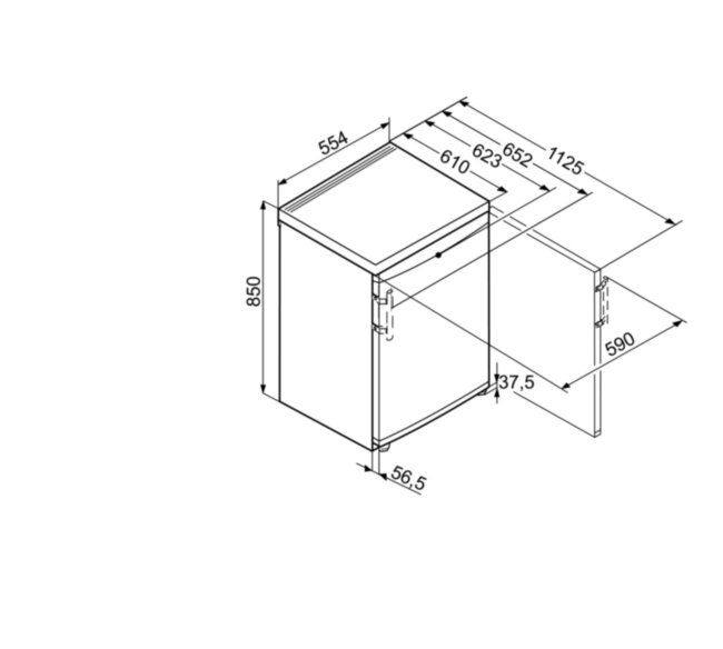 Холодильник Liebherr Liebherr T 1710 Comfort Холодильник Liebherr Liebherr T 1710 Comfort