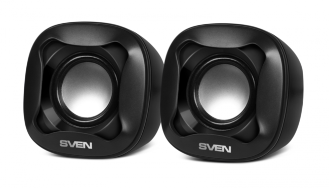 SVEN 170, чёрный, USB, акустическая система 2.0, мощность 2x2,5 Вт(RMS) SVEN 170 Black