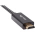 Кабель-адаптер USB Type-Cm --> HDMI(m) 4K@120Hz 8K@30Hz, 1.8m Telecom <TCC015M-1.8M> VCOM TCC015M-1.8M
