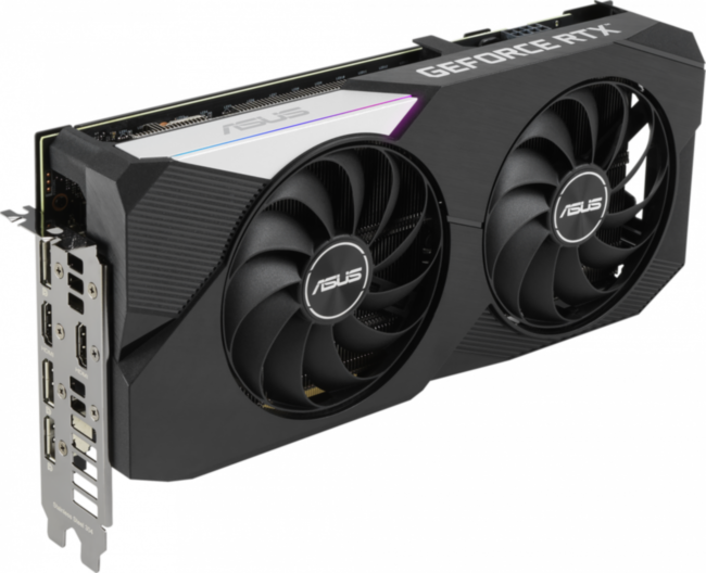 Видеокарта ASUS DUAL-RTX3060TI-O8G-V2 Видеокарта ASUS DUAL-RTX3060TI-O8G-V2