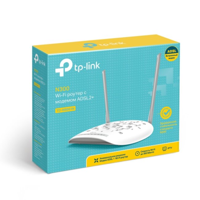 Маршрутизатор TP-Link TD-W8961N Маршрутизатор TP-Link TD-W8961N
