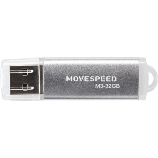 USB2.0 32GB Move Speed M3 серебро Move Speed M3-32G