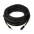 Greenconnect Удлинитель аудио 20.0m jack 3,5mm/jack 3,5mm черный, желтая окантовка, ультрагибкий, 28AWG, M/F, Premium GCR-STM1114-20.0m, экран, стерео Greenconnect 20.0m jack 3.5mm/jack 3.5mm черный